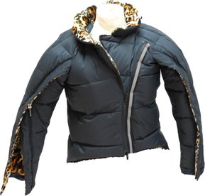 Alito2 - dun jakke med nem luk ryg o/u fald, luk i side, lynlåse i ærmer, handicap tøj